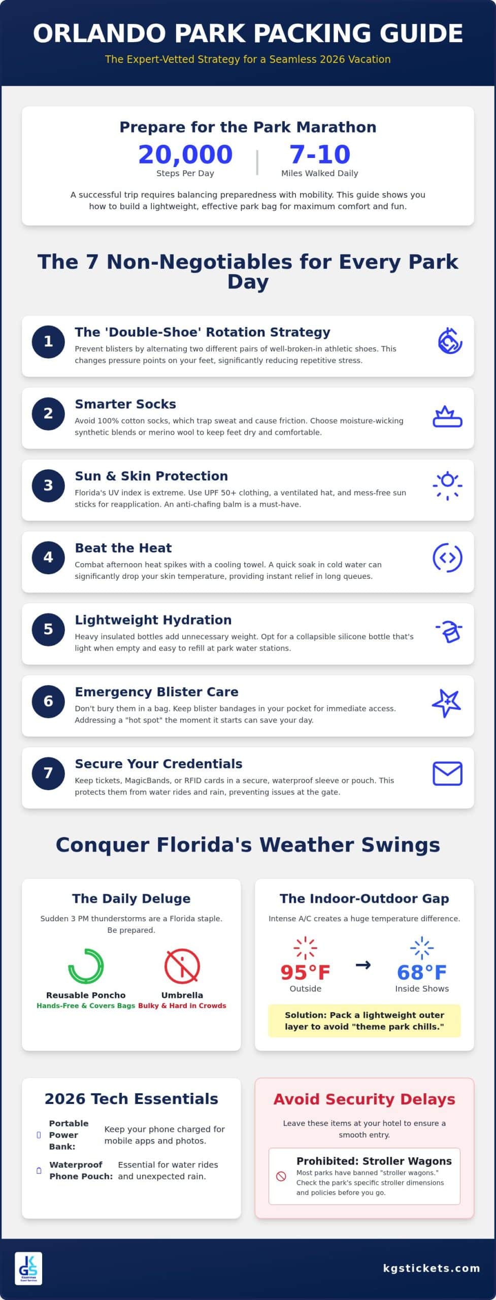 What to Pack for Orlando Theme Parks: The Ultimate 2026 Checklist